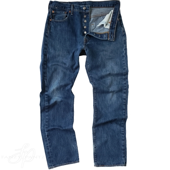 Levi's 501 jeans button fly high waist boyfriend - Picture 3 of 8